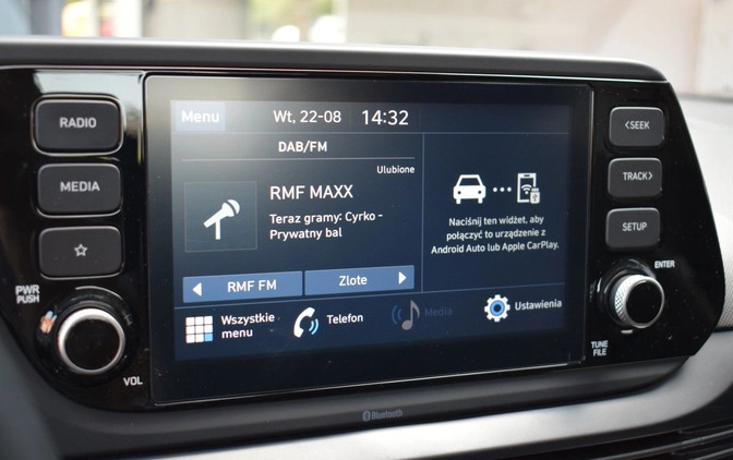 Hyundai Bayon cena 79900 przebieg: 8100, rok produkcji 2022 z Brzeszcze małe 407